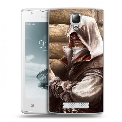 Дизайнерский пластиковый чехол для Lenovo A1000 Assassins Creed