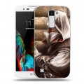 Дизайнерский пластиковый чехол для LG K10 Assassins Creed