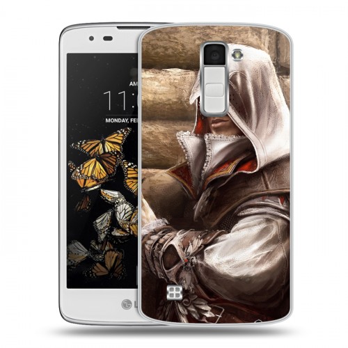 Дизайнерский пластиковый чехол для LG K8 Assassins Creed