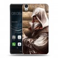 Дизайнерский пластиковый чехол для Huawei Y6II Assassins Creed