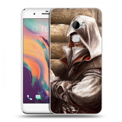 Дизайнерский пластиковый чехол для HTC One X10 Assassins Creed