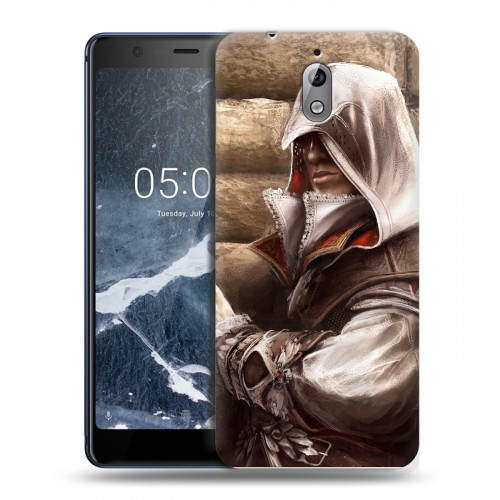 Дизайнерский силиконовый чехол для Nokia 3.1 Assassins Creed