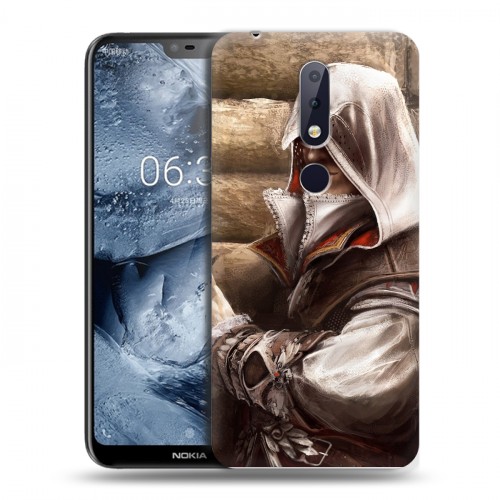 Дизайнерский силиконовый чехол для Nokia 6.1 Plus Assassins Creed