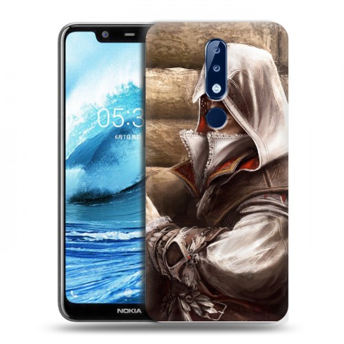 Дизайнерский силиконовый чехол для Nokia 5.1 Plus Assassins Creed