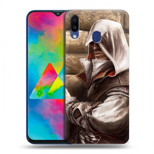 Дизайнерский пластиковый чехол для Samsung Galaxy M20 Assassins Creed