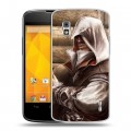 Дизайнерский пластиковый чехол для LG Google Nexus 4 Assassins Creed