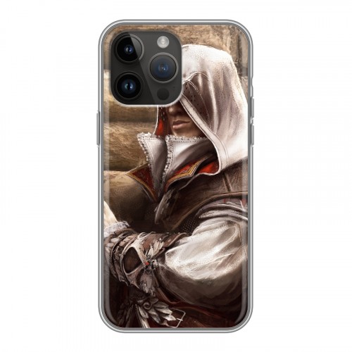 Дизайнерский силиконовый чехол для Iphone 14 Pro Max Assassins Creed