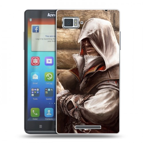 Дизайнерский пластиковый чехол для Lenovo Vibe Z Assassins Creed