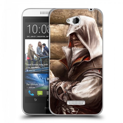 Дизайнерский пластиковый чехол для HTC Desire 616 Assassins Creed