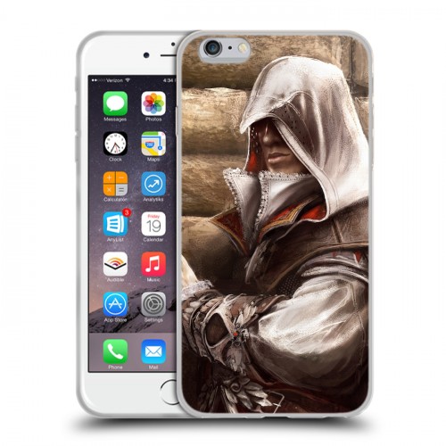 Дизайнерский силиконовый чехол для Iphone 6 Plus/6s Plus Assassins Creed