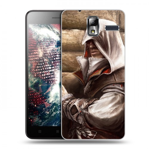 Дизайнерский силиконовый чехол для Lenovo S580 Ideaphone Assassins Creed