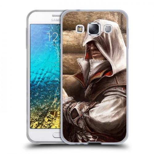 Дизайнерский пластиковый чехол для Samsung Galaxy E5 Assassins Creed