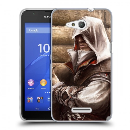 Дизайнерский пластиковый чехол для Sony Xperia E4g Assassins Creed