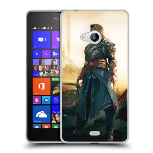 Дизайнерский пластиковый чехол для Microsoft Lumia 540 Assassins Creed