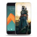 Дизайнерский пластиковый чехол для HTC 10 Assassins Creed