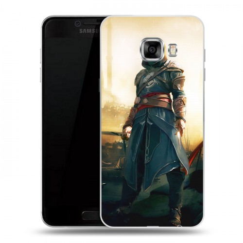 Дизайнерский пластиковый чехол для Samsung Galaxy C5 Assassins Creed