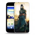 Дизайнерский пластиковый чехол для ZTE Blade A510 Assassins Creed