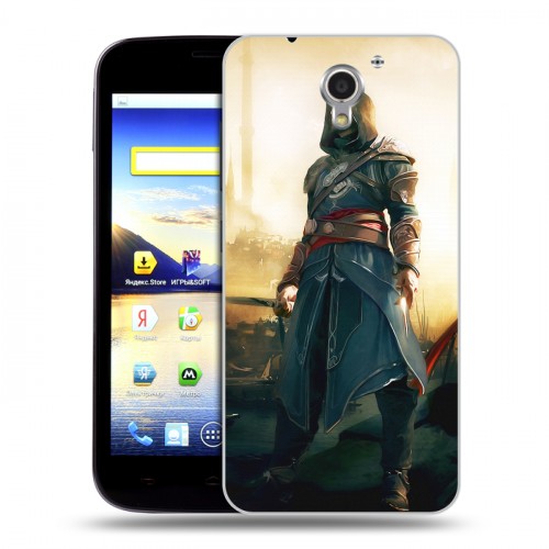 Дизайнерский пластиковый чехол для ZTE Blade A510 Assassins Creed