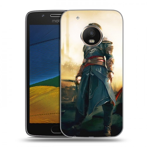 Дизайнерский силиконовый чехол для Lenovo Moto G5 Assassins Creed