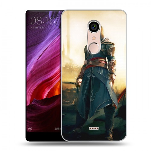 Дизайнерский силиконовый чехол для BQ Strike Selfie Max Assassins Creed