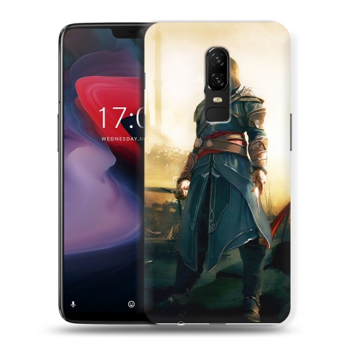 Дизайнерский пластиковый чехол для OnePlus 6 Assassins Creed