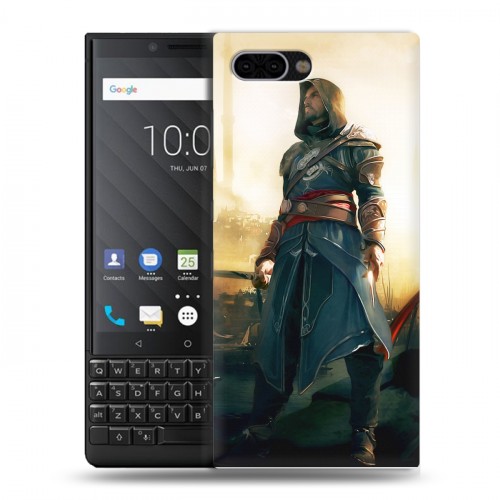 Дизайнерский пластиковый чехол для BlackBerry KEY2 Assassins Creed