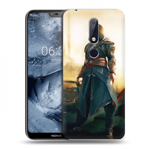 Дизайнерский пластиковый чехол для Nokia 6.1 Plus Assassins Creed