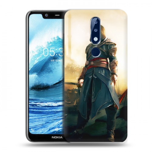 Дизайнерский пластиковый чехол для Nokia 5.1 Plus Assassins Creed