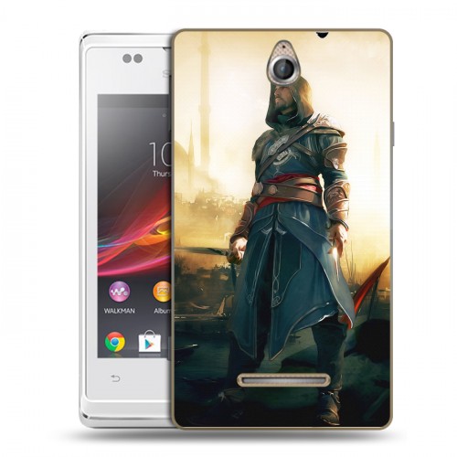 Дизайнерский пластиковый чехол для Sony Xperia E Assassins Creed