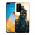 Дизайнерский силиконовый с усиленными углами чехол для Huawei P40 Assassins Creed