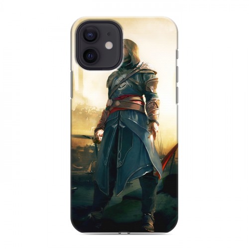 Дизайнерский силиконовый чехол для Iphone 12 Assassins Creed