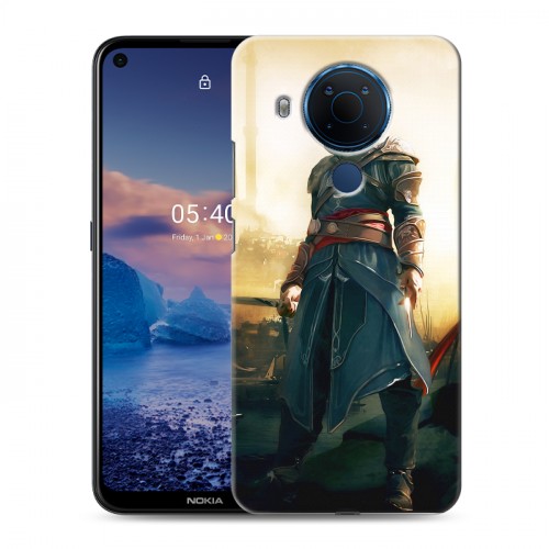 Дизайнерский силиконовый чехол для Nokia 5.4 Assassins Creed