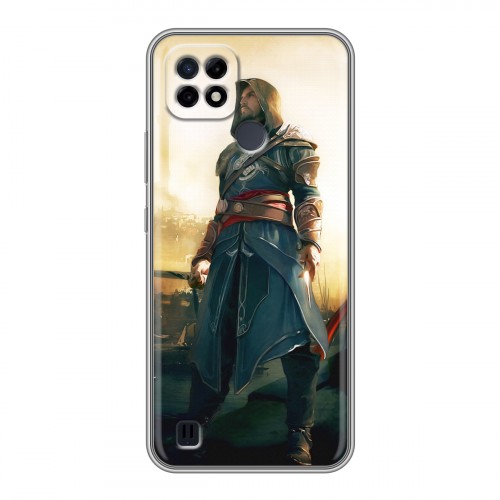 Дизайнерский силиконовый чехол для Realme C21 Assassins Creed