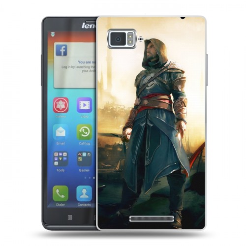 Дизайнерский пластиковый чехол для Lenovo Vibe Z Assassins Creed