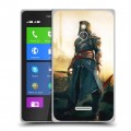 Дизайнерский силиконовый чехол для Nokia XL Assassins Creed