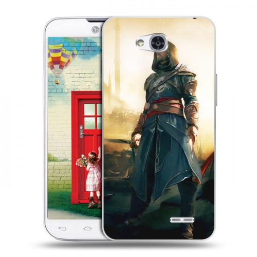 Дизайнерский пластиковый чехол для LG L80 Assassins Creed