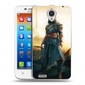 Дизайнерский пластиковый чехол для Lenovo S650 Ideaphone Assassins Creed