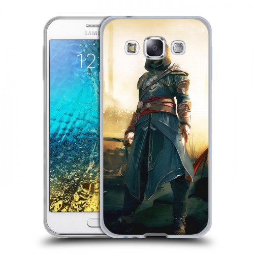 Дизайнерский пластиковый чехол для Samsung Galaxy E5 Assassins Creed