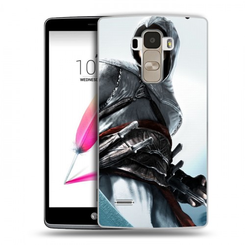 Дизайнерский пластиковый чехол для LG G4 Stylus Assassins Creed