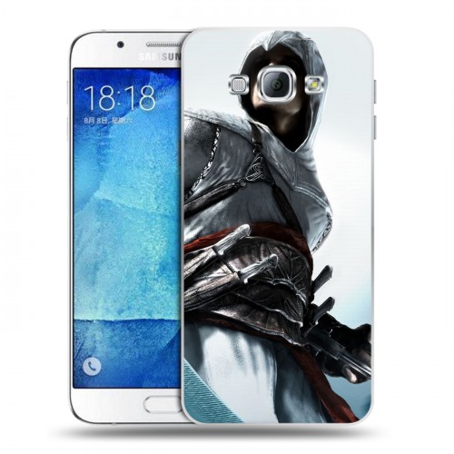 Дизайнерский пластиковый чехол для Samsung Galaxy A8 Assassins Creed
