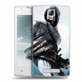 Дизайнерский пластиковый чехол для Lenovo A1000 Assassins Creed