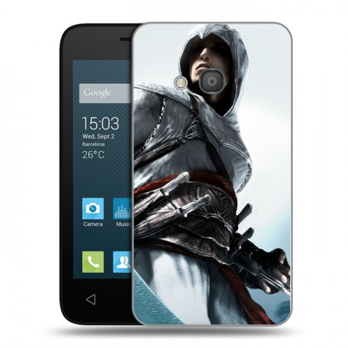 Дизайнерский силиконовый чехол для Alcatel One Touch Pixi 4 (4) Assassins Creed