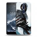 Дизайнерский пластиковый чехол для Nokia 5.1 Assassins Creed