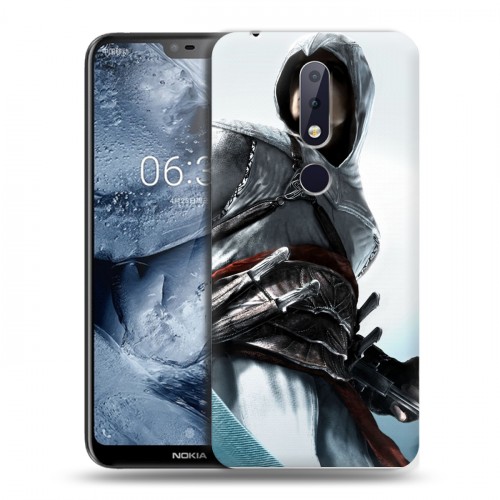 Дизайнерский силиконовый чехол для Nokia 6.1 Plus Assassins Creed