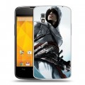 Дизайнерский пластиковый чехол для LG Google Nexus 4 Assassins Creed