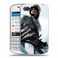 Дизайнерский пластиковый чехол для BlackBerry Q10 Assassins Creed