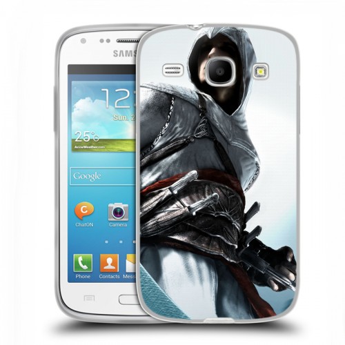 Дизайнерский силиконовый чехол для Samsung Galaxy Core Assassins Creed