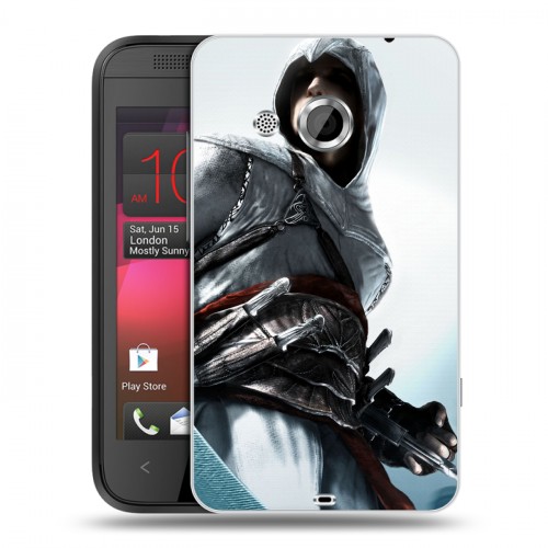 Дизайнерский пластиковый чехол для HTC Desire 200 Assassins Creed