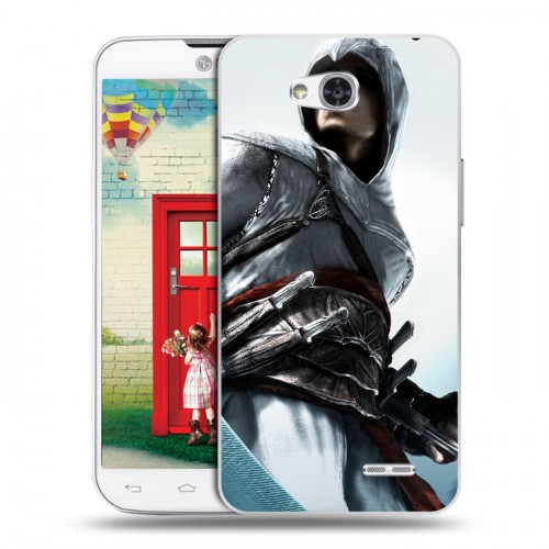 Дизайнерский пластиковый чехол для LG L80 Assassins Creed