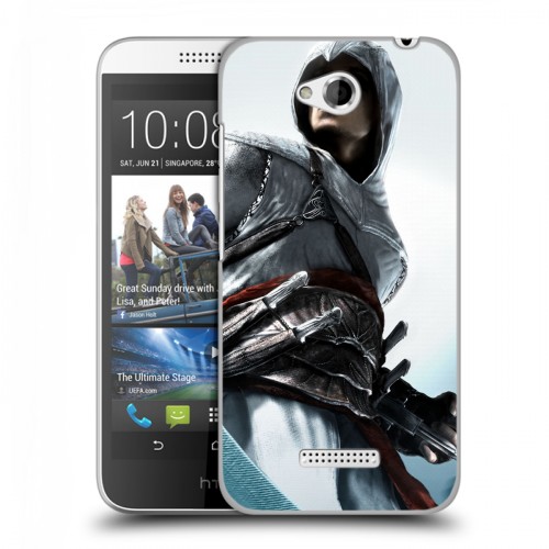 Дизайнерский пластиковый чехол для HTC Desire 616 Assassins Creed